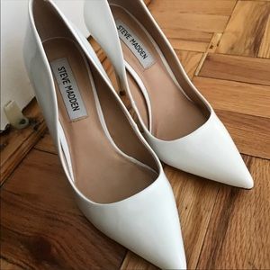 Steven Madden White 6.5